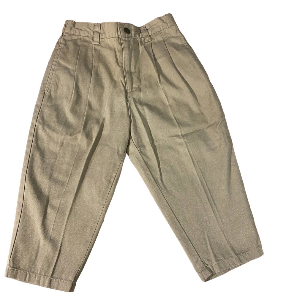 Gymboree Beige Khakis Casual Dress Pants Toddler Boys Sz S